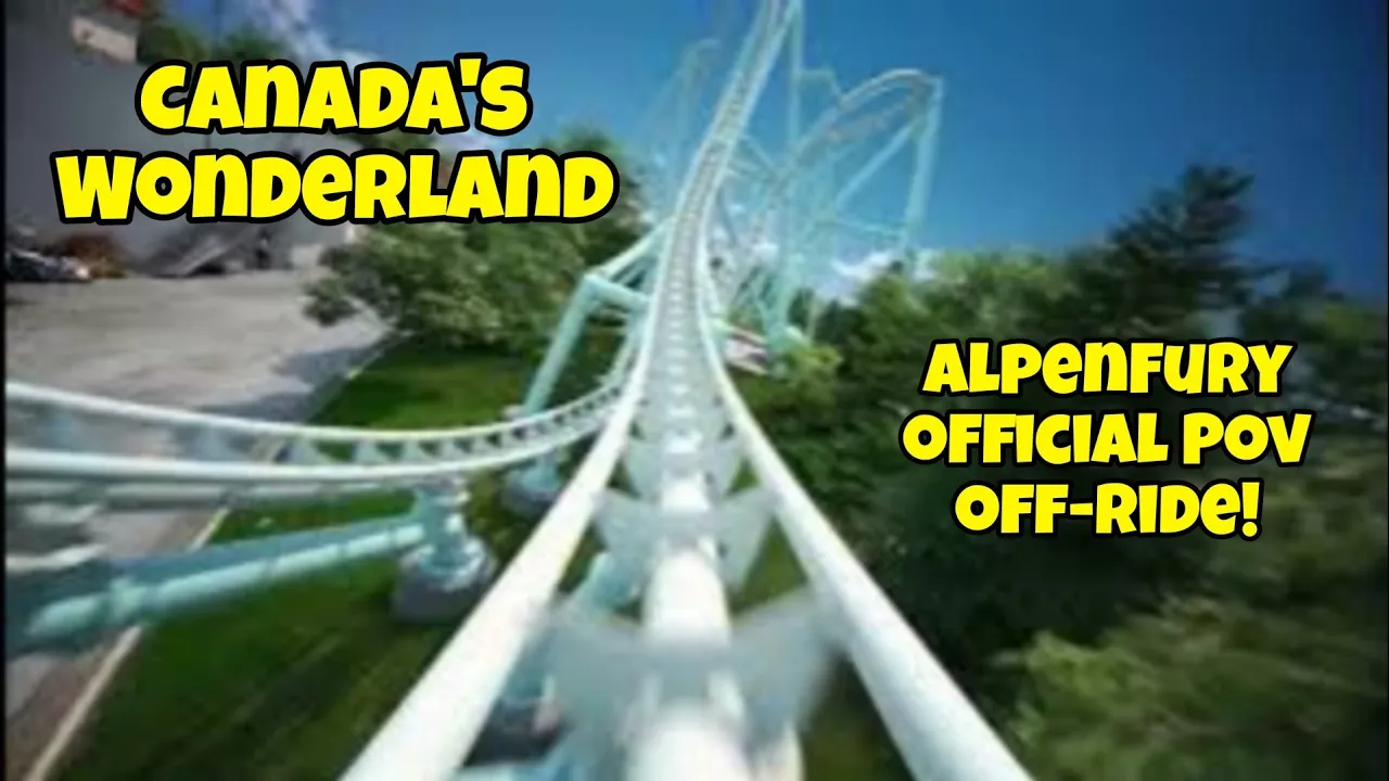 Canada’s Wonderland AlpenFury Official POV Off-Ride 2024!