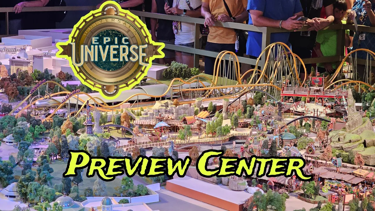 Universal Orlando Resort Epic Universe Preview Center Full Detailed Look & Merchandise Tour